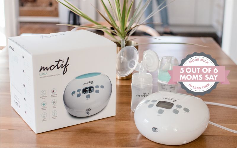 Motif Luna Double Electric Breast Pump with Wet-Dry Bag